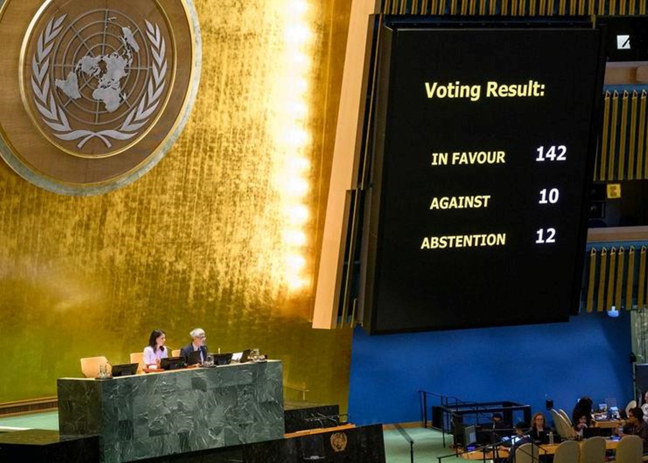 Генасамблея ООН підтримала створення Палестини