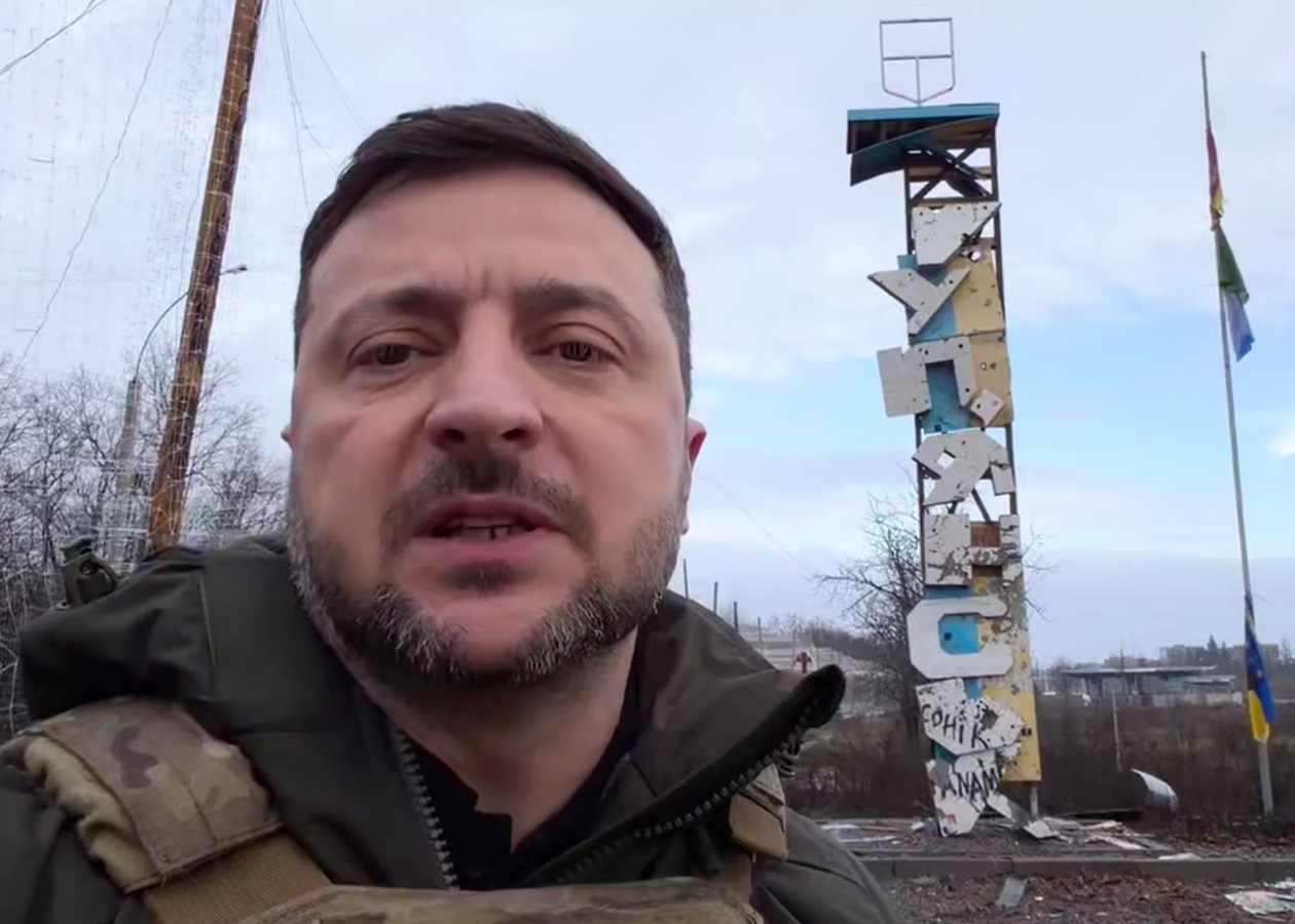 Зеленський приїхав на передову у Куп'янськ